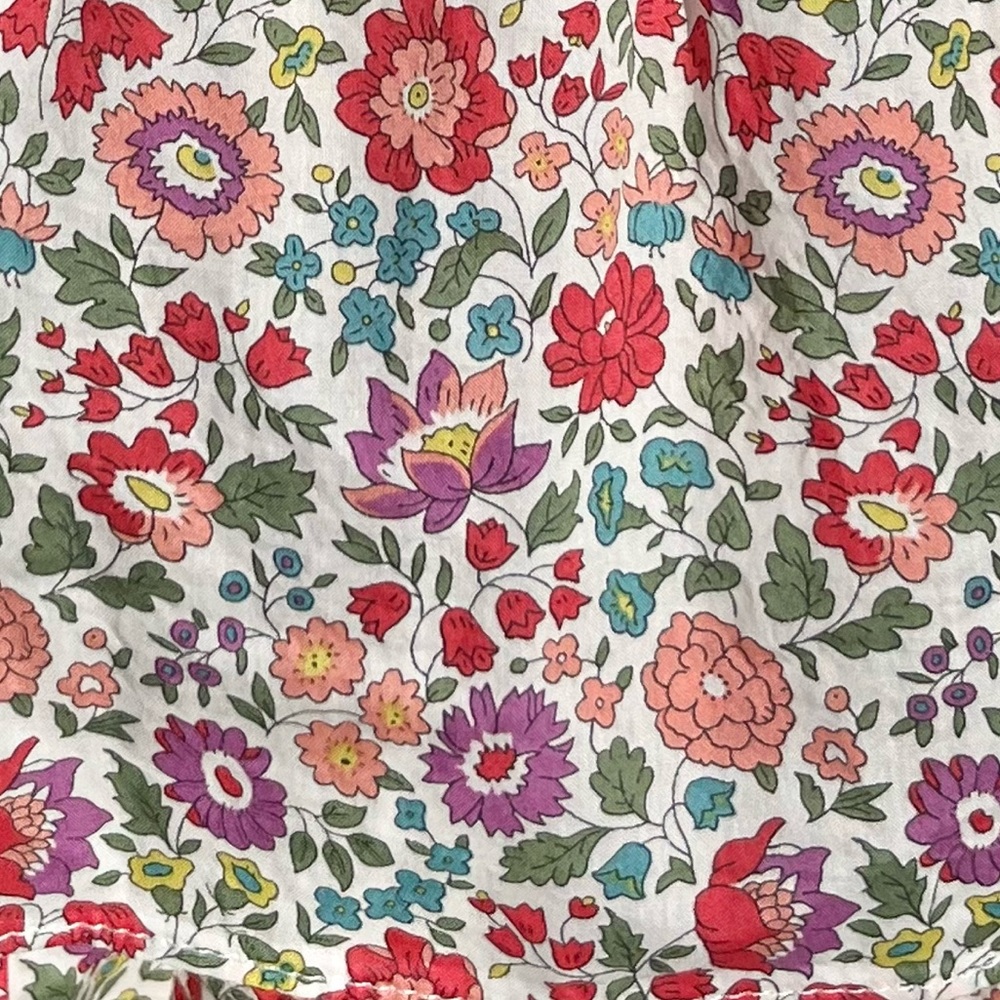LOVESHACKFANCY X LIBERTY Floral Ruffle Mini Skirt NWT - Picture 7 of 10